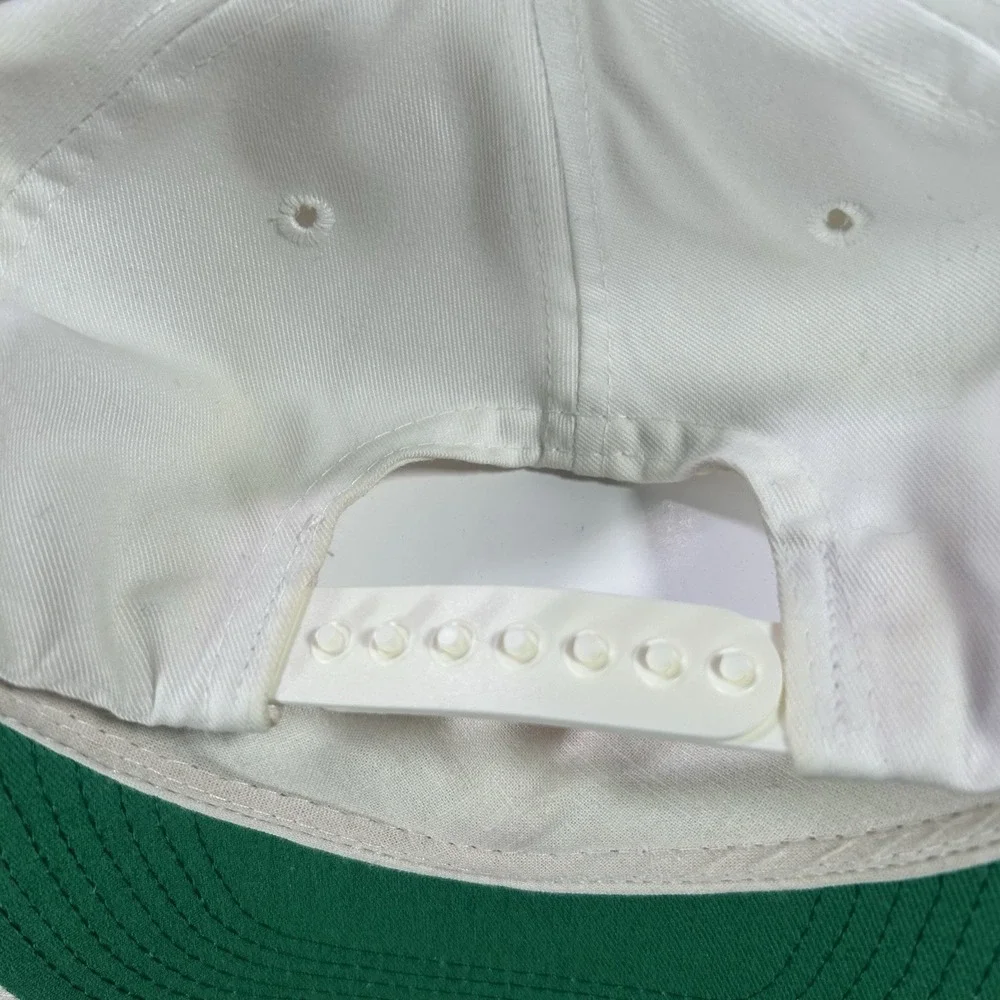 VTG Notre Dame Fighting Irish Soccer Snapback Hat College White Bar Line Cap USA